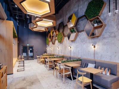 Neighbourgoods, design Lagardere - Bucuresti, Roemenië