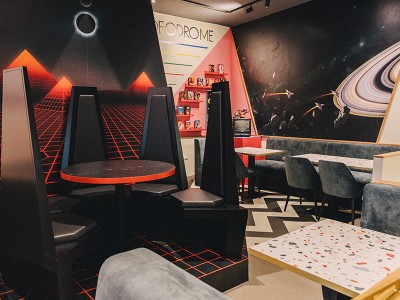 Space Burger -Düsseldorf, Duitsland (design: SpaceBurger)