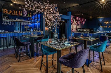 Restaurant interieur voor Mandarin